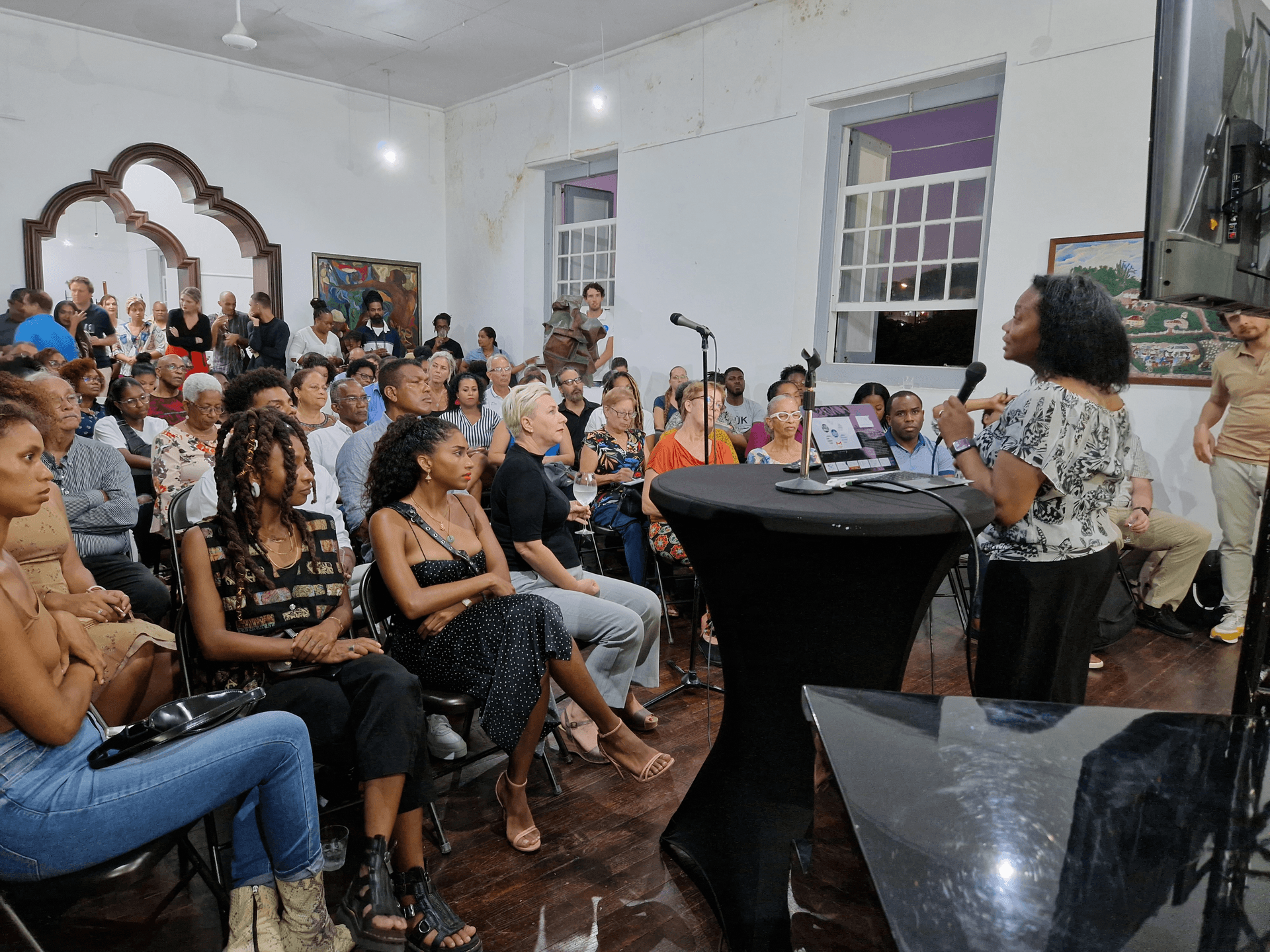 Meet & Greet tijdens een werkreis op Curaçao