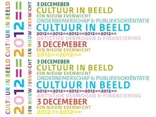 3 december: Conferentie Cultuur in Beeld 2012